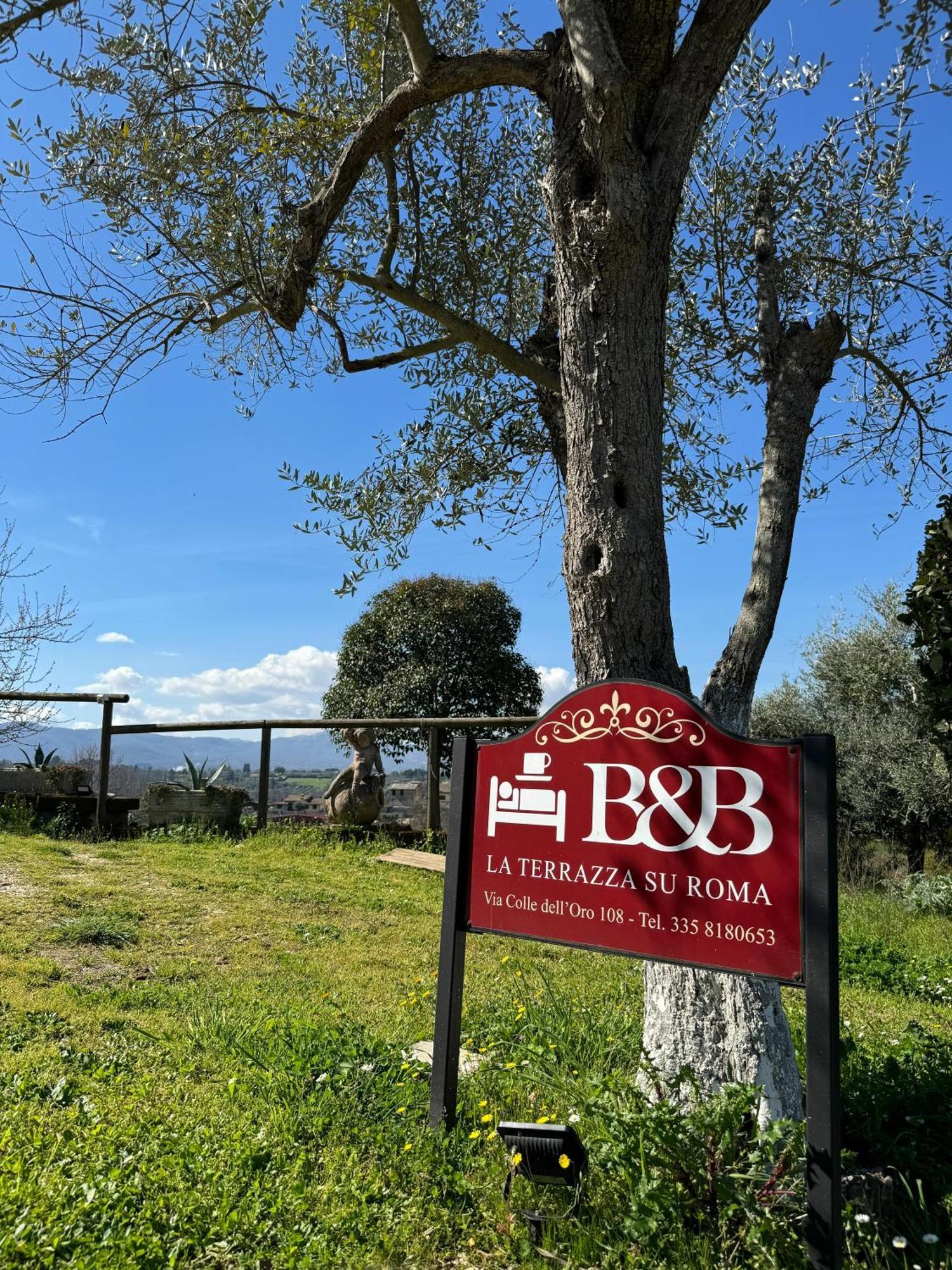 Bed and Breakfast La Terrazza Su Roma Zagarolo Zewnętrze zdjęcie